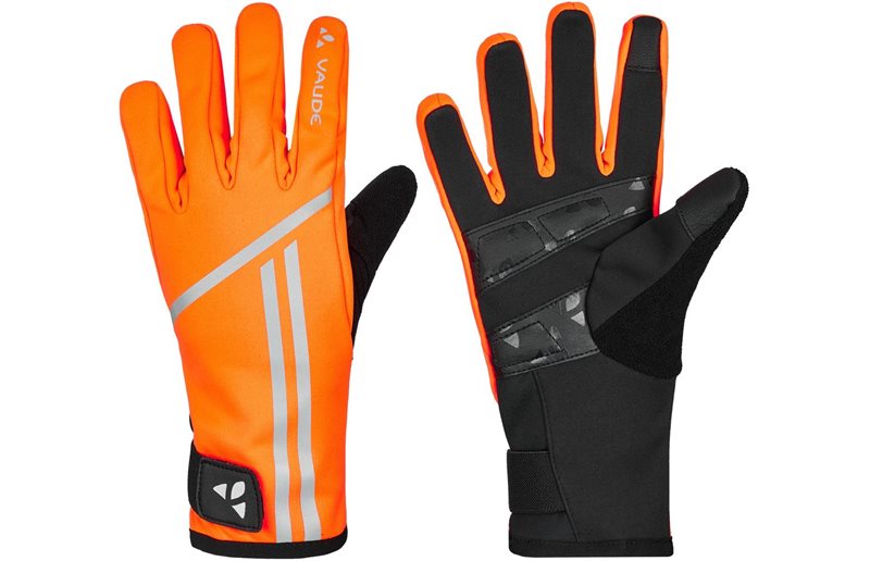 VAUDE Pyöräilyhanskat Kuro Gloves Neon Orange