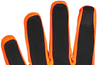 VAUDE Kuro Gloves Neon Orange
