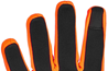 VAUDE Pyöräilyhanskat Kuro Gloves Neon Orange