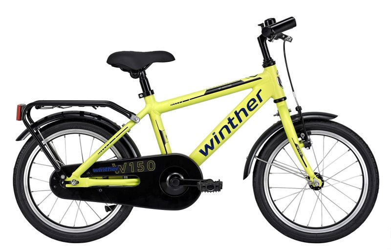 Winther Lasten polkupyörä 150 Matta vihreä M. Petroleum