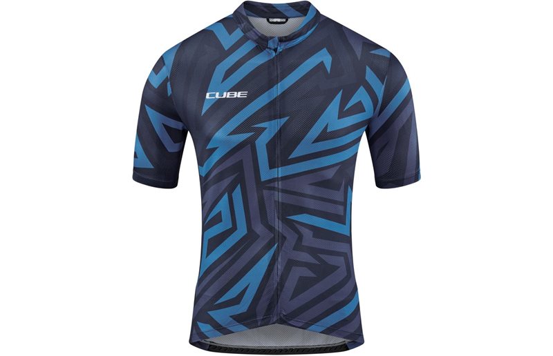 Cube ATX Jersey Full Zip CMPT S/S Blue