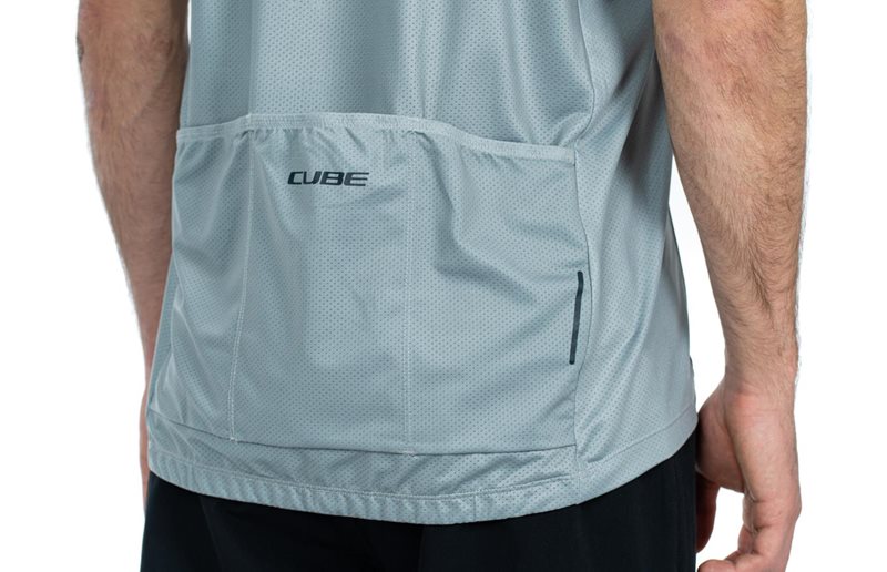 Cube Pyöräilypaita ATX CMPT Half-Zip SS Jersey Men