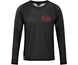 Cube Jersey Vertex Round Neck L/S Black