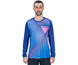 Cube Pyöräilypaita Vertex Crew Neck LS Jersey Men Bluenpink