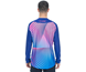 Cube Pyöräilypaita Vertex Crew Neck LS Jersey Men Bluenpink
