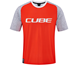 Cube Jersey Vertex Round Neck S/S Orange