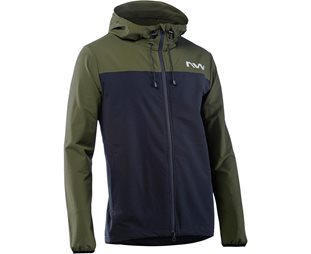 Northwave Pyöräilytakki Rampage Lightshell Jacket Men Forest Green/Black