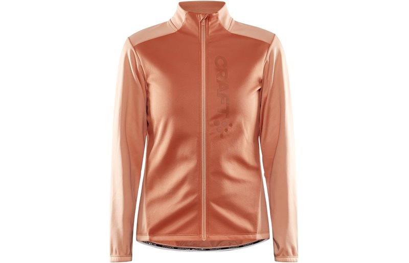 Craft Juoksutakki Naisten pyöräilytakki Core Bike SubZ Jacket Women Rusty Glow/Glow