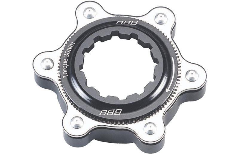 BBB Jarrulevyn adapteri Centerfit 6-pultti - Centerlock