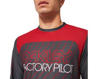 Oakley Pyöräilypaita Seeker '75 LS Jersey Men Uniform Grey