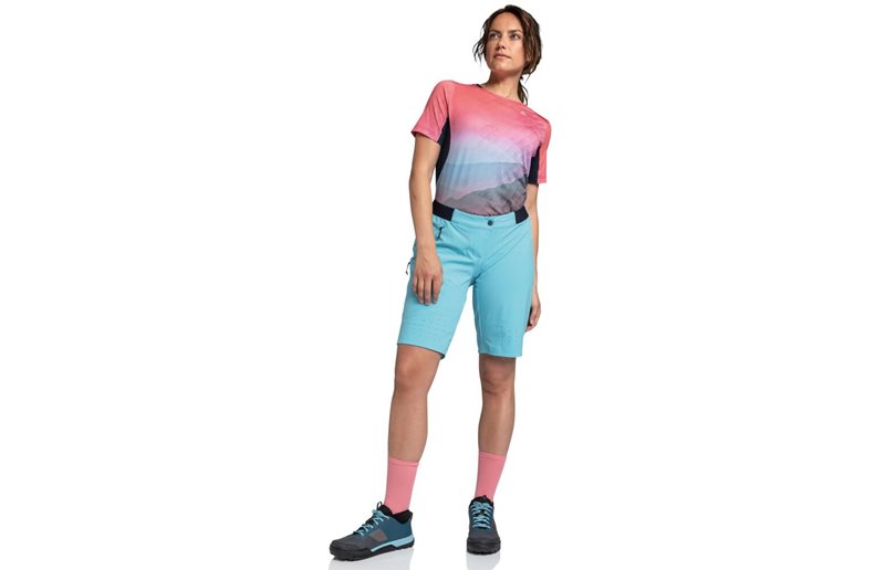 Schöffel Mellow Trail Shorts Women Medium Turquoise