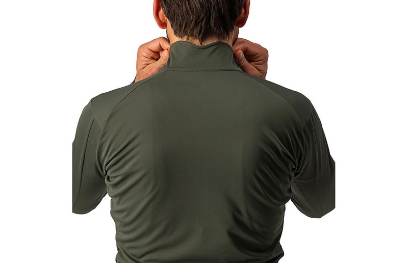Castelli Pyöräilytakki Go Jacket Men Military Green/Fiery Red