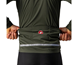 Castelli Pyöräilytakki Go Jacket Men Military Green/Fiery Red