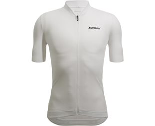 Santini Colore Puro SS Jersey Men White