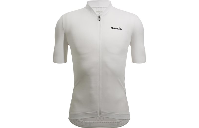 Santini Colore Puro SS Jersey Men White