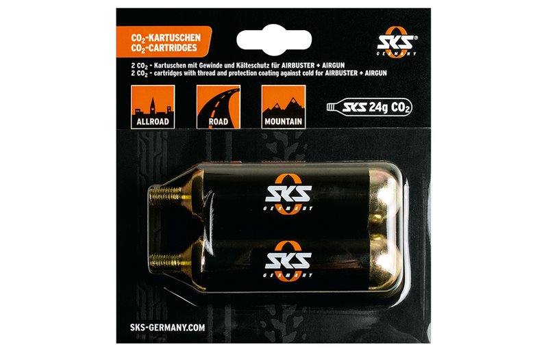 CO2-patruuna SKS 24g 2-pack