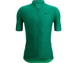 Santini Colore Puro SS Jersey Men Green