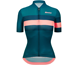 Santini Naisten pyöräilypaita Eco Sleek Bengal SS Jersey Women Teal