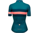 Santini Naisten pyöräilypaita Eco Sleek Bengal SS Jersey Women Teal