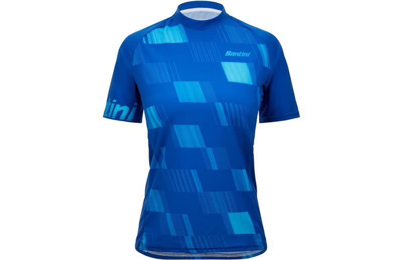 Santini Fibra SS Jersey Women Turquoise