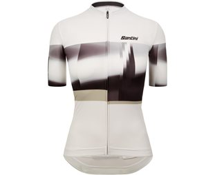 Santini Naisten pyöräilypaita Mirage SS Jersey Women Black