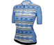 Santini Pendelton SS Jersey Women Light Blue