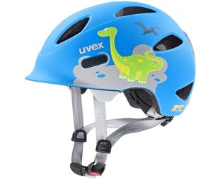 Uvex Oyo Sykkelhjelm Kids Dino Blue Mat