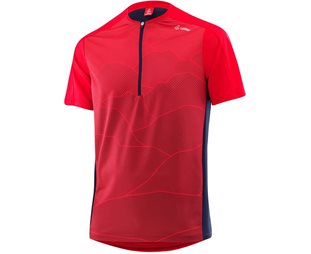 Löffler Hills Half-Zip MTB Shirt Men Red