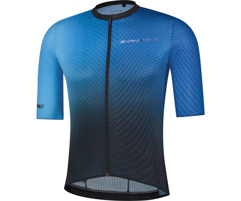 Köp Shimano S-Phyre Leggera SS Jersey Men Mirror Blue från SHIMANO ...