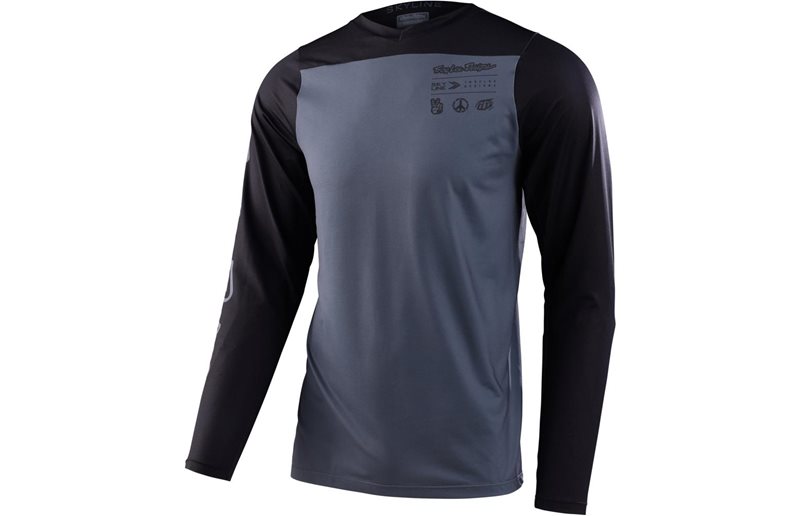 Troy Lee Designs Skyline LS Jersey Men Charcoal