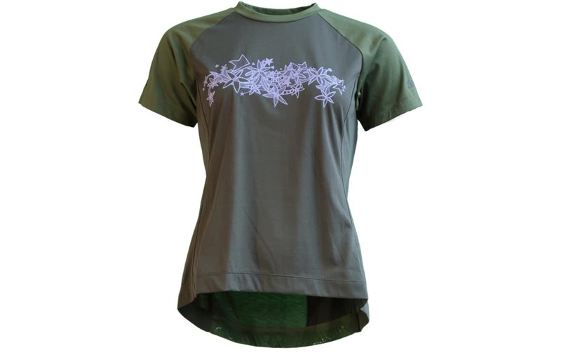Zimtstern PureFlowz SS Shirt Women Forest Night/Bronze Green
