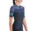 Sportful Naisten pyöräilypaita Flow Supergiara Jersey Women Galaxy Blue Black