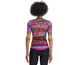 Sportful Naisten pyöräilypaita Glitch Bomber Jersey Women Multicolor Pink