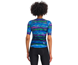 Sportful Naisten pyöräilypaita Glitch Bomber Jersey Women Multicolor Blue