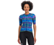 Sportful Naisten pyöräilypaita Glitch Bomber Jersey Women Multicolor Blue
