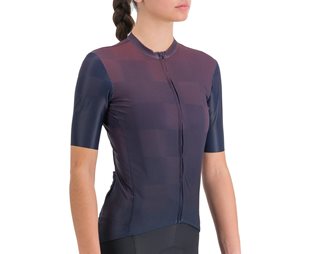 Sportful Naisten pyöräilypaita Rocket Jersey Women Galaxy Blue Mulled Grape
