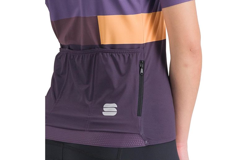 Sportful Naisten pyöräilypaita Snap Jersey Women Nightshade Mulled Grape