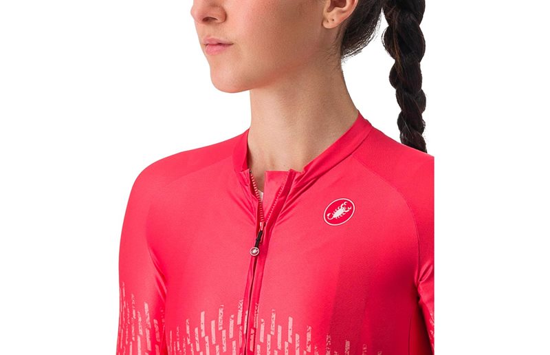 Castelli Naisten pyöräilypaita Aero Pro Jersey Women Hibiscus