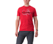 Castelli Finale Tee Men Red Cts