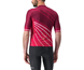 Castelli Pyöräilypaita Speed Strada Jersey Men Bordeaux/Persian Red