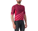 Castelli Pyöräilypaita Speed Strada Jersey Men Bordeaux/Persian Red