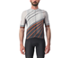 Castelli Pyöräilypaita Speed Strada Jersey Men Moon Gray/Dark Gray/Scarlet Ibis
