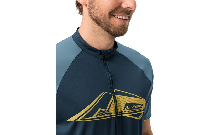 VAUDE Pyöräilypaita Altissimo Pro SS Shirt Men Dark Sea