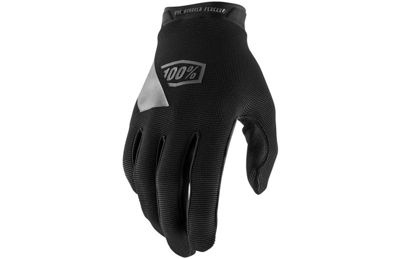 100% Sykkelhansker Ridecamp Gloves Black