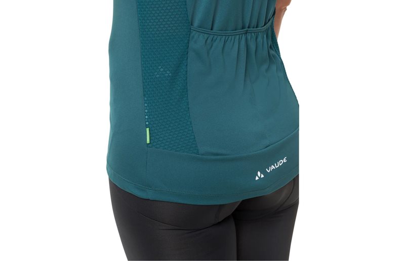 VAUDE Matera Full-Zip SS Tricot Women Mallard Green