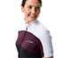 VAUDE Naisten pyöräilypaita Matera Full-Zip SS Tricot Women Cassis