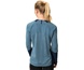 VAUDE Naisten pyöräilypaita Moab Pro LS Shirt Women Blue Gray