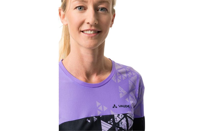 VAUDE Naisten pyöräilypaita Moab V LS T-shirt Women Limonium