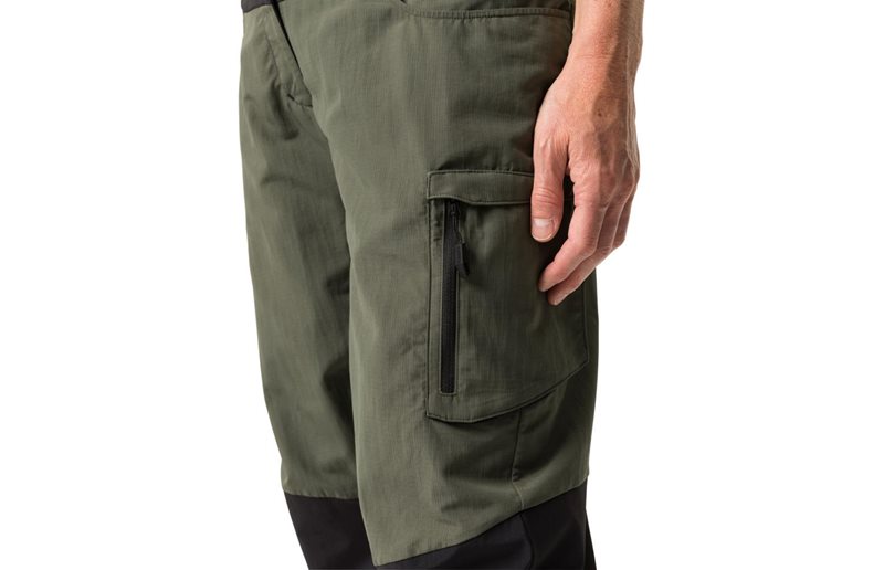 VAUDE Naisten pyöräilyhousut Qimsa Pants Women Khaki