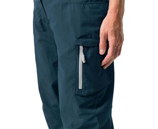 VAUDE Naisten pyöräilyhousut Qimsa Pants Women Dark Sea Uni